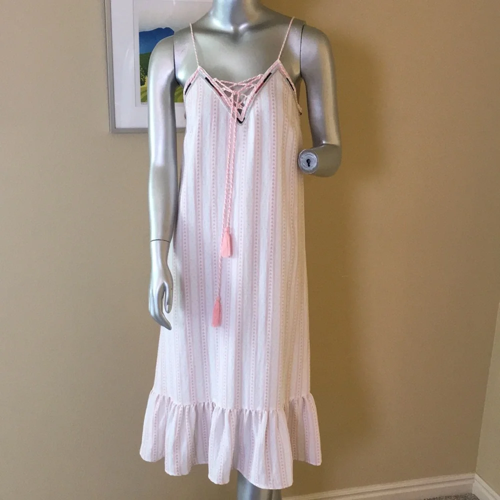 SUGARLIPS | "Libby" Midi Sun Dress Laceup - Picture 14 of 16